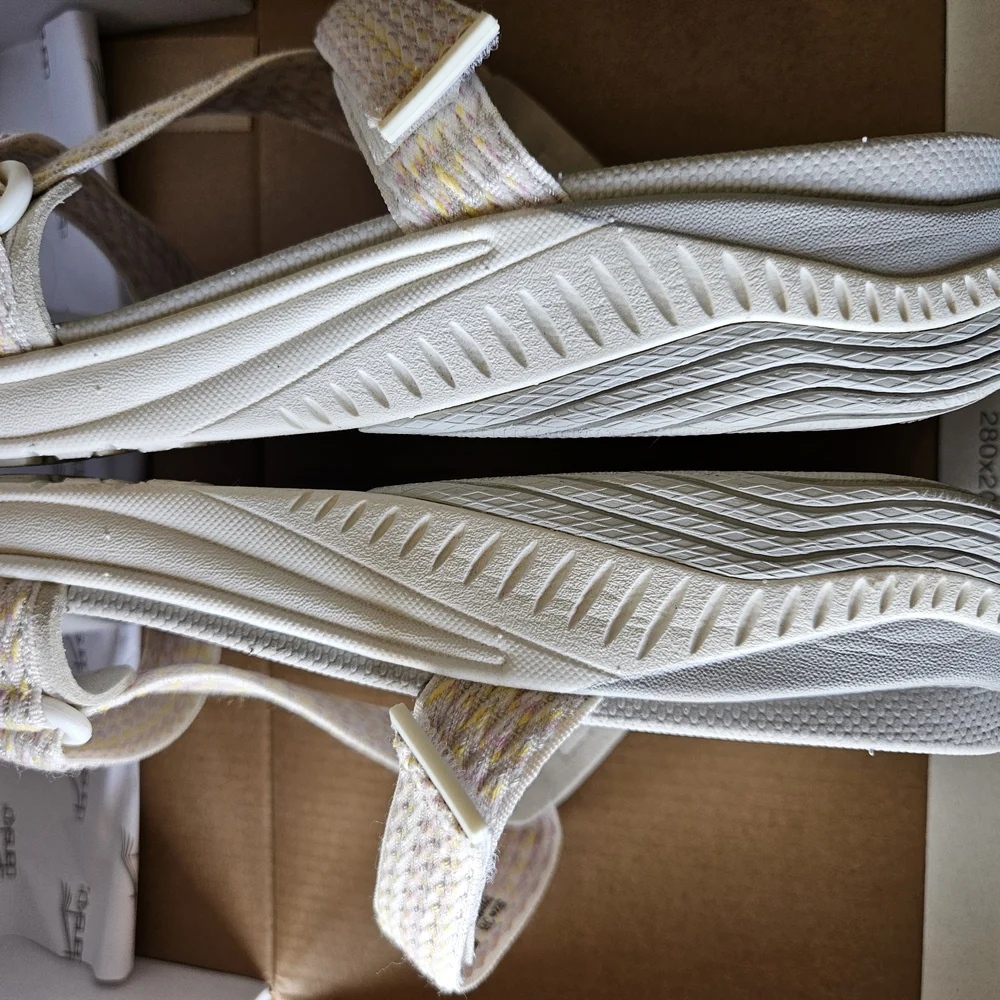 Dansko White and Yellow Sandals - Picture 4 of 7